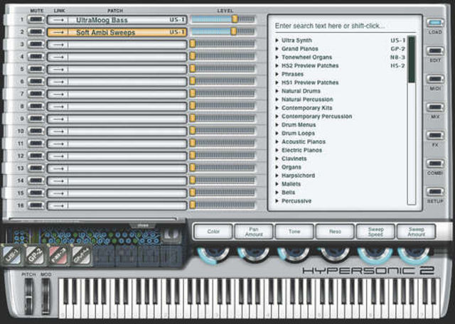 blank Hypersonic's got pianos galore – Robert Miles would be in his element